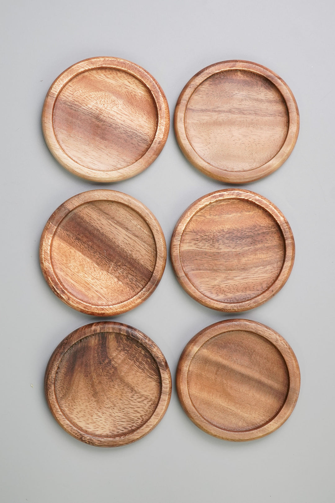 6 Acacia wood coasteraholderushit square and round cheapest coasters