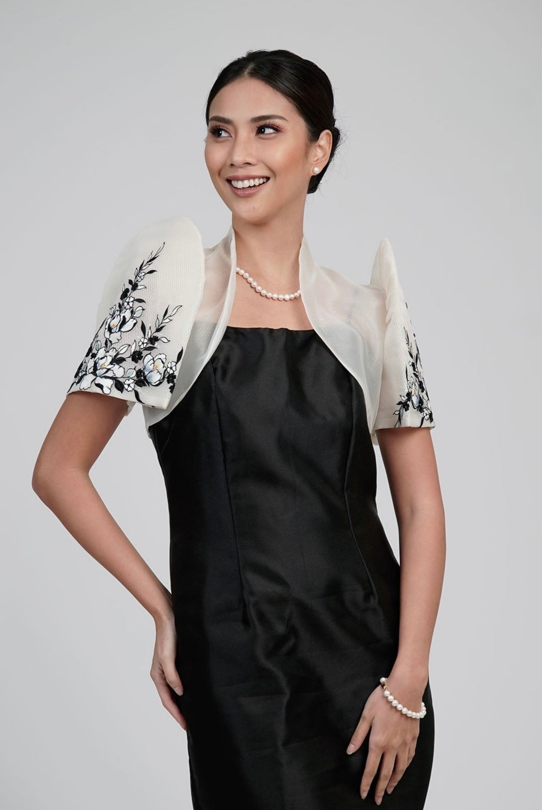 Modern filipiniana bolero outlet