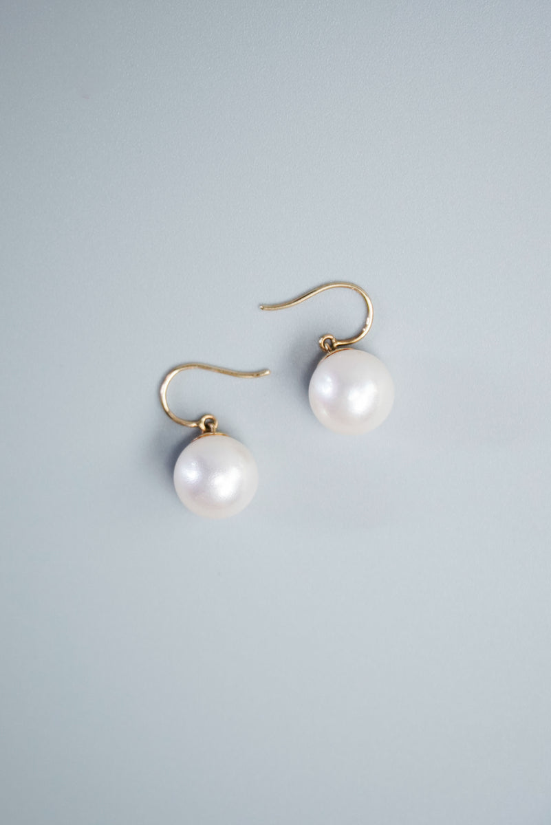 South Sea Pearl Dangling Earrings – Kultura Filipino | Support Local